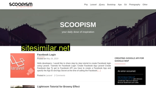 Scoopism similar sites