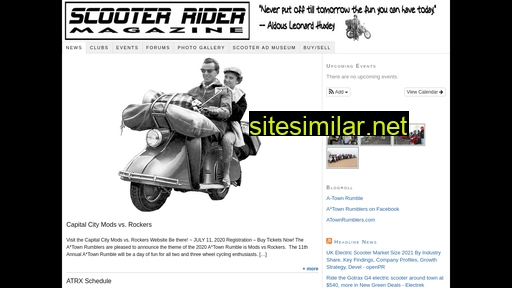 scooterridermag.com alternative sites
