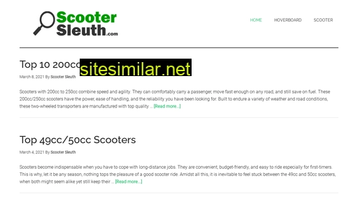 scootersleuth.com alternative sites