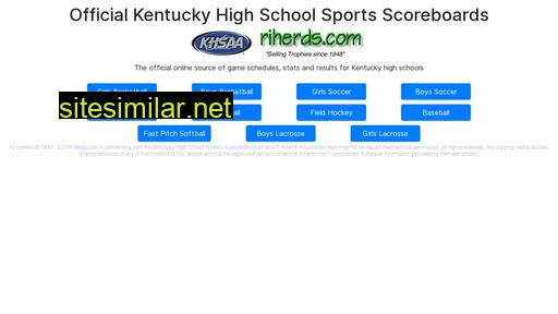 Scoreboard similar sites