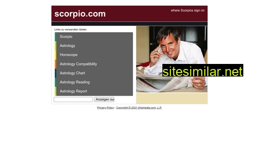 Scorpio similar sites