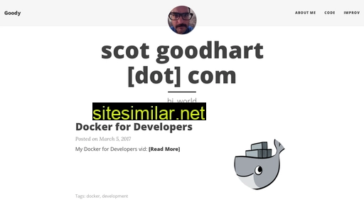 scotgoodhart.com alternative sites