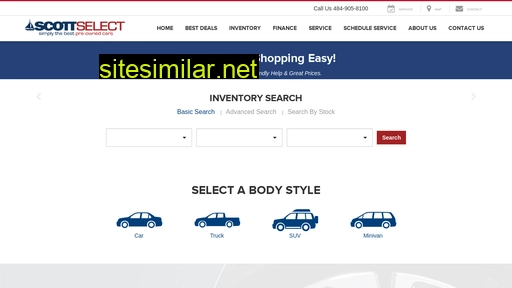 scottselectcars.com alternative sites