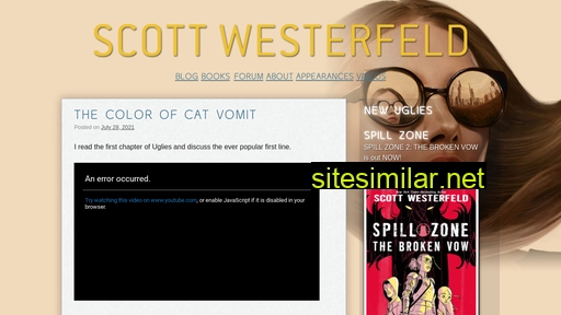 scottwesterfeld.com alternative sites