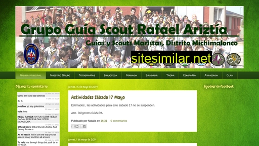 scoutsrafaelariztia.blogspot.com alternative sites