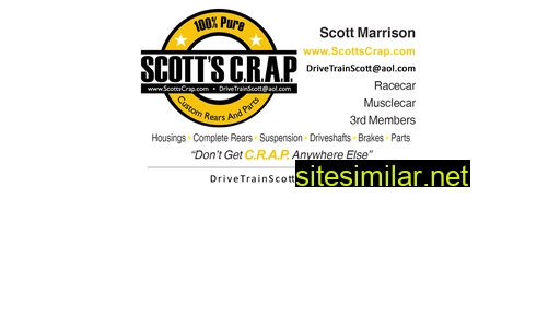 scottscrap.com alternative sites
