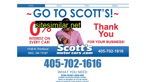 scottsmotorcars.com alternative sites