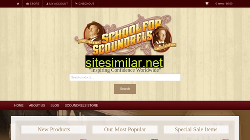 scoundrelsstore.com alternative sites