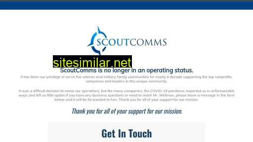 scoutcommsusa.com alternative sites
