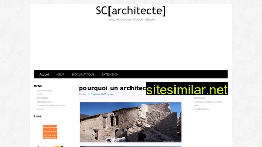 Sc-architecte similar sites