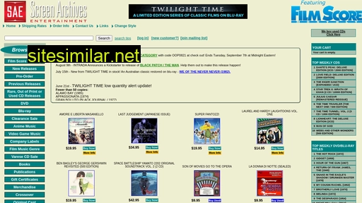 Screenarchives similar sites