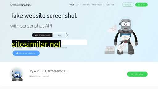 screenshotmachine.com alternative sites