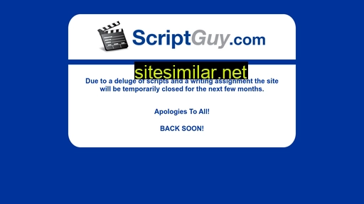 scriptguy.com alternative sites