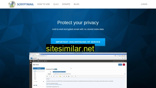 Scryptmail similar sites