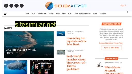 scubaverse.com alternative sites