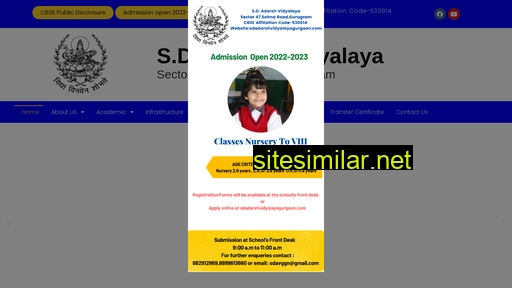 sdadarshvidyalayagurgaon.com alternative sites