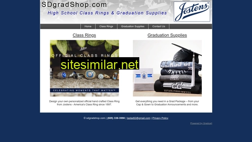 sdgradshop.com alternative sites