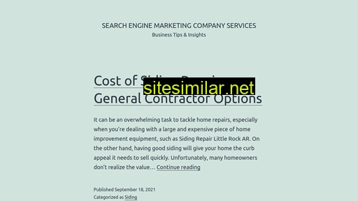 Search-engine-marketing-company-services similar sites