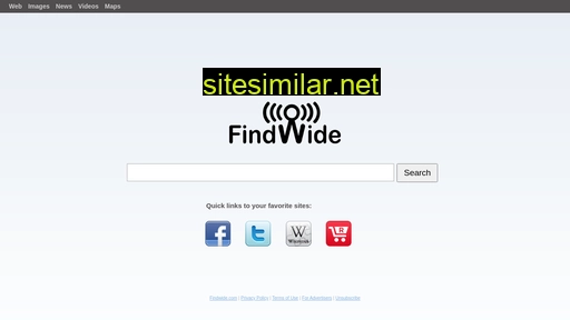 search.findwide.com alternative sites