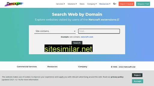 searchdns.netcraft.com alternative sites