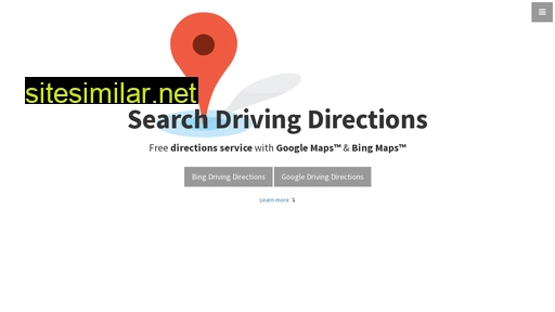 searchdrivingdirections.com alternative sites