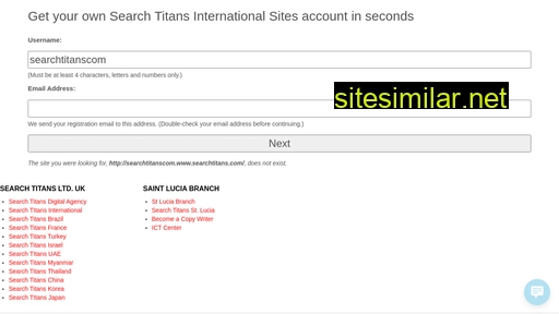Searchtitans similar sites