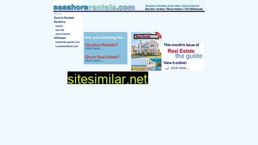 seashorerentals.com alternative sites