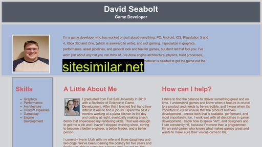 seaboltdev.com alternative sites