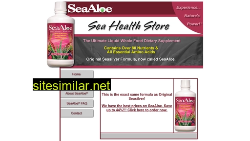 Seahealthstore similar sites