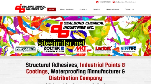 sealbondchemicals.com alternative sites