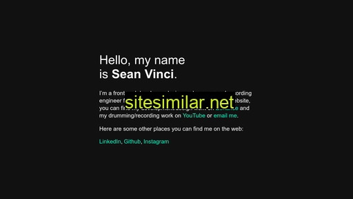seanvinci.com alternative sites