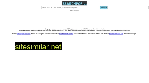 searchpof.com alternative sites