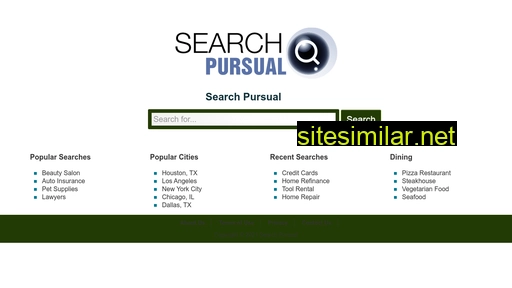 searchpursual.com alternative sites