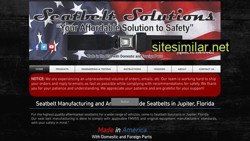 seatbeltsolutions.com alternative sites