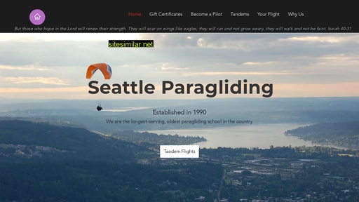 seattleparagliding.com alternative sites