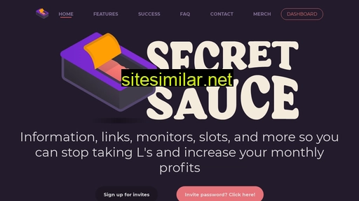 secretsaucegroup.com alternative sites