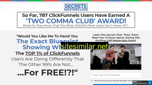 Secretsmasterclass similar sites