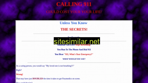 Secretsof911 similar sites
