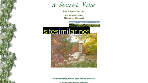 Secretvine similar sites