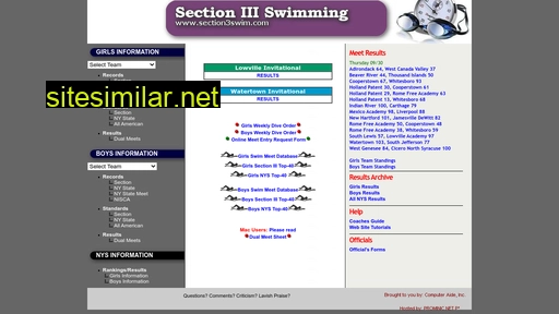 section3swim.com alternative sites