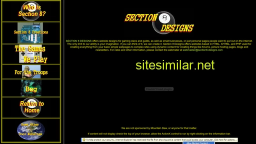 section8-designs.com alternative sites