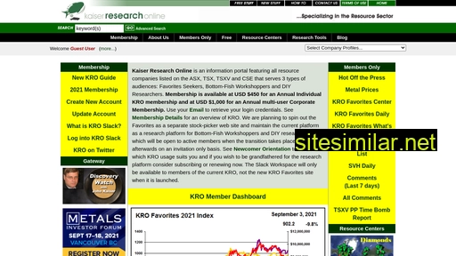 secure.kaiserresearch.com alternative sites