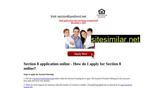 Section8programs-com similar sites