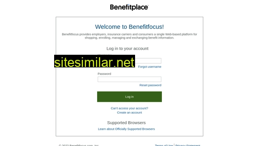 secure2.benefitfocus.com alternative sites