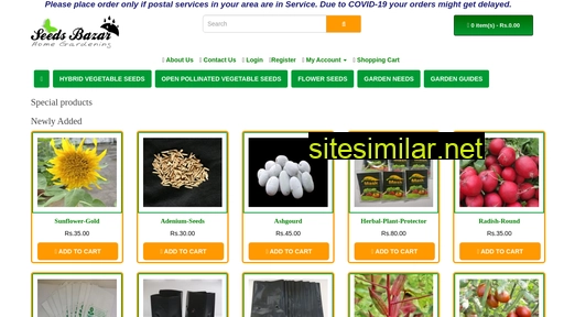 seedsbazar.com alternative sites