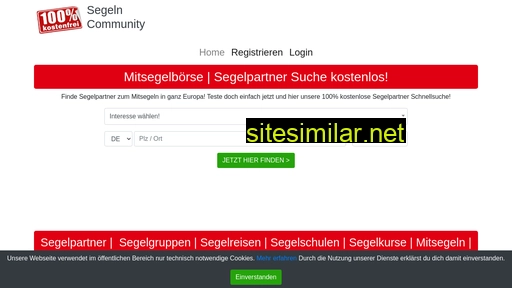 Segeln-community similar sites