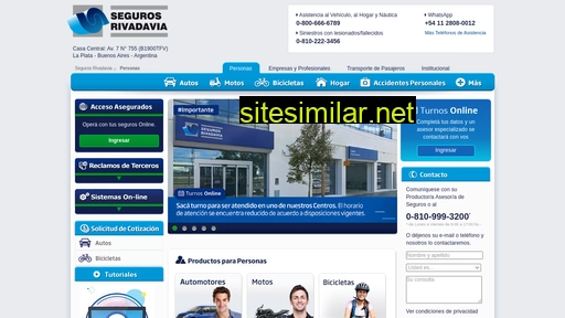segurosrivadavia.com alternative sites