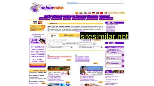 sejourcuba.com alternative sites