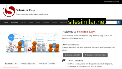 seleniumeasy.com alternative sites