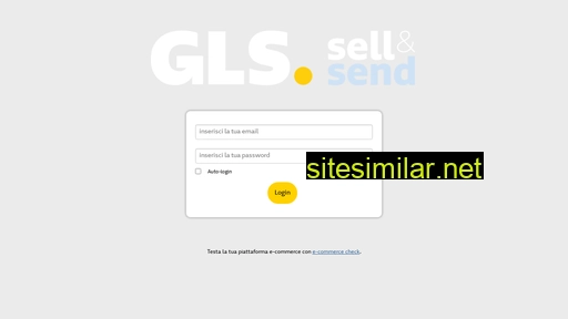 sellsend.gls-italy.com alternative sites